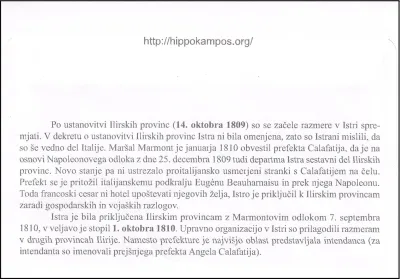 FRANCOZI V ISTRI - I FRANCESI IN ISTRIA 1810 - 2010